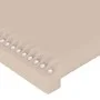 Headboards 2 units cappuccino synthetic leather 100x5x78/88 cm by vidaXL, Headboards and footboards - Ref: Foro24-3116281, Pr...
