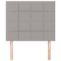 Kopfteile 2 Einheiten aus hellgrauem Stoff 80x5x78/88 cm von vidaXL, Kopf- und Fußteile - Ref: Foro24-3116306, Preis: 53,68 €...