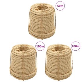 Cuerdas de sisal 3 uds 14 mm