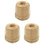 Cuerdas de sisal 3 uds 14 mm