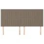 Headboards 4 units of taupe gray fabric 90x5x78/88 cm by vidaXL, Headboards and footboards - Ref: Foro24-3116588, Price: 114,...