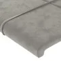 Cabeceros 4 unidades terciopelo gris claro 72x5x78/88 cm de vidaXL, Cabeceros y pies de cama - Ref: Foro24-3116380, Precio: 1...