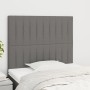 Kopfteile 2 Einheiten aus dunkelgrauem Stoff 90x5x78/88 cm von vidaXL, Kopf- und Fußteile - Ref: Foro24-3116553, Preis: 67,35...