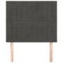 Kopfteile 2 Einheiten aus dunkelgrauem Samt 100x5x78/88 cm von vidaXL, Kopf- und Fußteile - Ref: Foro24-3116613, Preis: 66,62...