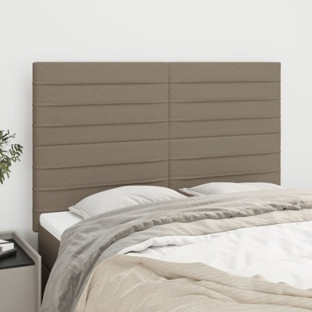 Kopfteile 4 Einheiten taupegrauer Stoff 72x5x78/88 cm von vidaXL, Kopf- und Fußteile - Ref: Foro24-3116474, Preis: 121,86 €, ...