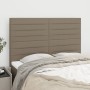 Kopfteile 4 Einheiten taupegrauer Stoff 72x5x78/88 cm von vidaXL, Kopf- und Fußteile - Ref: Foro24-3116474, Preis: 121,86 €, ...