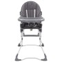 Trona de bebé gris y blanco de vidaXL, Sillas y tronas para niños - Ref: Foro24-10185, Precio: 66,61 €, Descuento: %