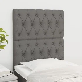 Kopfteile 2 Einheiten aus dunkelgrauem Stoff 80x7x78/88 cm von vidaXL, Kopf- und Fußteile - Ref: Foro24-3116643, Preis: 70,75...