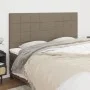 Headboards 4 units of taupe gray fabric 90x5x78/88 cm by vidaXL, Headboards and footboards - Ref: Foro24-3116350, Price: 104,...
