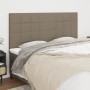 Kopfteile 4 Einheiten aus taupegrauem Stoff 90x5x78/88 cm von vidaXL, Kopf- und Fußteile - Ref: Foro24-3116350, Preis: 105,88...