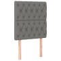 Headboards 2 units of dark gray fabric 80x7x78/88 cm by vidaXL, Headboards and footboards - Ref: Foro24-3116643, Price: 67,57...