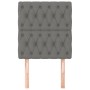 Headboards 2 units of dark gray fabric 80x7x78/88 cm by vidaXL, Headboards and footboards - Ref: Foro24-3116643, Price: 67,57...