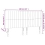Kopfteile 4 Einheiten aus hellgrauem Samt 80x5x78/88 cm von vidaXL, Kopf- und Fußteile - Ref: Foro24-3116624, Preis: 123,82 €...