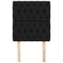 Kopfteile 2 Einheiten aus schwarzem Stoff 80x7x78/88 cm von vidaXL, Kopf- und Fußteile - Ref: Foro24-3116644, Preis: 71,20 €,...