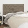 Headboards 4 units of taupe gray fabric 100x7x78/88 cm by vidaXL, Headboards and footboards - Ref: Foro24-3116694, Price: 163...