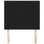 Kopfteile 2 Einheiten aus schwarzem Stoff 90x5x78/88 cm von vidaXL, Kopf- und Fußteile - Ref: Foro24-3116554, Preis: 54,44 €,...