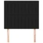 Kopfteile 2 Einheiten aus schwarzem Stoff 90x5x78/88 cm von vidaXL, Kopf- und Fußteile - Ref: Foro24-3116554, Preis: 57,20 €,...