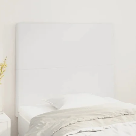 Kopfteile 2 Einheiten aus weißem Kunstleder 100x5x78/88 cm von vidaXL, Kopf- und Fußteile - Ref: Foro24-3116137, Preis: 63,74...