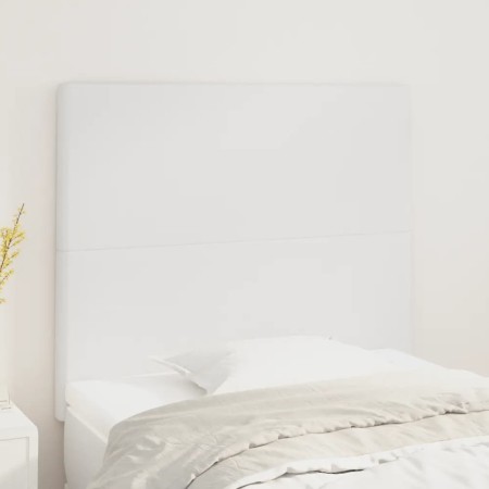 Kopfteile 2 Einheiten aus weißem Kunstleder 100x5x78/88 cm von vidaXL, Kopf- und Fußteile - Ref: Foro24-3116137, Preis: 64,81...