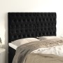 Kopfteile 4 Einheiten aus schwarzem Samt 80x7x78/88 cm von vidaXL, Kopf- und Fußteile - Ref: Foro24-3116724, Preis: 153,15 €,...