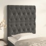 Headboards 2 units of dark gray velvet 80x7x78/88 cm by vidaXL, Headboards and footboards - Ref: Foro24-3116699, Price: 66,43...