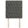 Headboards 2 units of dark gray velvet 80x7x78/88 cm by vidaXL, Headboards and footboards - Ref: Foro24-3116699, Price: 66,43...