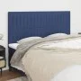Cabeceros 4 unidades de tela azul 90x5x78/88 cm de vidaXL, Cabeceros y pies de cama - Ref: Foro24-3116590, Precio: 105,03 €, ...