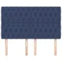 Headboards 4 units of blue fabric 80x7x78/88 cm by vidaXL, Headboards and footboards - Ref: Foro24-3116680, Price: 132,86 €, ...