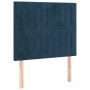 Kopfteile 2 Einheiten aus dunkelblauem Samt 90x5x78/88 cm von vidaXL, Kopf- und Fußteile - Ref: Foro24-3116610, Preis: 72,18 ...