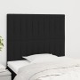 Kopfteile 2 Einheiten aus schwarzem Stoff 80x5x78/88 cm von vidaXL, Kopf- und Fußteile - Ref: Foro24-3116546, Preis: 59,48 €,...