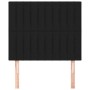 Kopfteile 2 Einheiten aus schwarzem Stoff 80x5x78/88 cm von vidaXL, Kopf- und Fußteile - Ref: Foro24-3116546, Preis: 59,48 €,...
