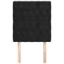 Headboards 2 units of black velvet 80x7x78/88 cm by vidaXL, Headboards and footboards - Ref: Foro24-3116700, Price: 86,13 €, ...