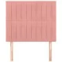 Headboards 2 units of pink velvet 80x5x78/88 cm by vidaXL, Headboards and footboards - Ref: Foro24-3116605, Price: 52,72 €, D...