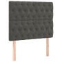 Kopfteile 2 Einheiten aus dunkelgrauem Samt 90x7x78/88 cm von vidaXL, Kopf- und Fußteile - Ref: Foro24-3116705, Preis: 66,59 ...