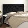 Cabeceros 4 unidades de terciopelo negro 90x7x78/88 cm de vidaXL, Cabeceros y pies de cama - Ref: Foro24-3116730, Precio: 162...