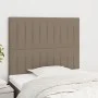 Cabeceros 2 unidades de tela gris taupe 90x5x78/88 cm de vidaXL, Cabeceros y pies de cama - Ref: Foro24-3116556, Precio: 62,1...