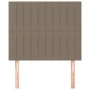 Kopfteile 2 Einheiten aus taupegrauem Stoff 90x5x78/88 cm von vidaXL, Kopf- und Fußteile - Ref: Foro24-3116556, Preis: 64,19 ...