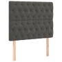 Kopfteile 2 Einheiten aus dunkelgrauem Samt 100x7x78/88 cm von vidaXL, Kopf- und Fußteile - Ref: Foro24-3116711, Preis: 73,17...