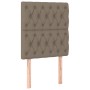 Kopfteile 2 Einheiten aus taupegrauem Stoff 80x7x78/88 cm von vidaXL, Kopf- und Fußteile - Ref: Foro24-3116646, Preis: 83,08 ...