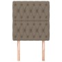 Headboards 2 units of taupe gray fabric 80x7x78/88 cm by vidaXL, Headboards and footboards - Ref: Foro24-3116646, Price: 83,0...