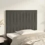 Headboards 2 units of dark gray velvet 80x5x78/88 cm by vidaXL, Headboards and footboards - Ref: Foro24-3116601, Price: 58,96...