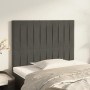Kopfteile 2 Einheiten aus dunkelgrauem Samt 80x5x78/88 cm von vidaXL, Kopf- und Fußteile - Ref: Foro24-3116601, Preis: 61,98 ...