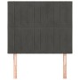 Kopfteile 2 Einheiten aus dunkelgrauem Samt 80x5x78/88 cm von vidaXL, Kopf- und Fußteile - Ref: Foro24-3116601, Preis: 61,98 ...