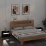 Nachttische mit LED-Leuchten 2 Stück schwarz 60x35x40 cm von vidaXL, Nachttische - Ref: Foro24-3080735, Preis: 112,31 €, Raba...
