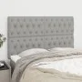 Cabeceros 4 unidades tela gris claro 72x7x78/88 cm de vidaXL, Cabeceros y pies de cama - Ref: Foro24-3116666, Precio: 110,64 ...