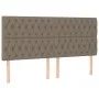 Kopfteile 4 Einheiten aus taupegrauem Stoff 90x7x78/88 cm von vidaXL, Kopf- und Fußteile - Ref: Foro24-3116686, Preis: 163,51...