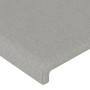 Kopfteil aus hellgrauem Stoff, 163 x 23 x 78/88 cm von vidaXL, Kopf- und Fußteile - Ref: Foro24-3116870, Preis: 68,92 €, Raba...