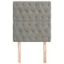 Cabeceros 2 unidades de terciopelo gris claro 80x7x78/88 cm de vidaXL, Cabeceros y pies de cama - Ref: Foro24-3116698, Precio...
