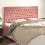Kopfteile 4 Einheiten aus rosa Samt 90x7x78/88 cm von vidaXL, Kopf- und Fußteile - Ref: Foro24-3116733, Preis: 135,37 €, Raba...