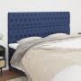 Kopfteile 4 Einheiten aus blauem Stoff 90x7x78/88 cm von vidaXL, Kopf- und Fußteile - Ref: Foro24-3116688, Preis: 146,74 €, R...